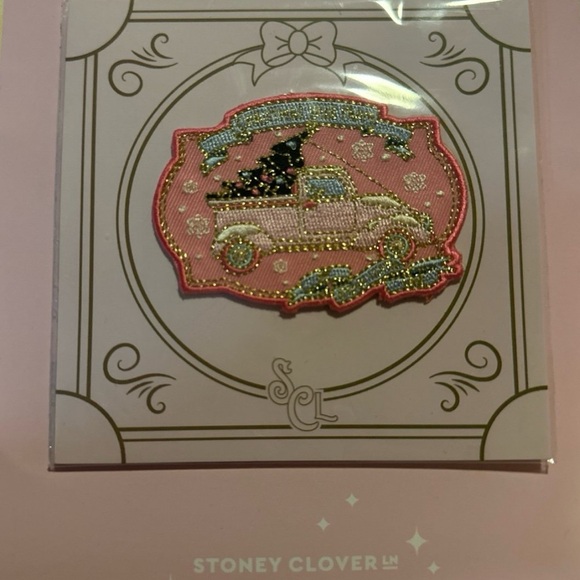 BNIP Stoney Clover Lane Winter Wonderland Christmas Tree Farm Patch - Picture 3 of 5